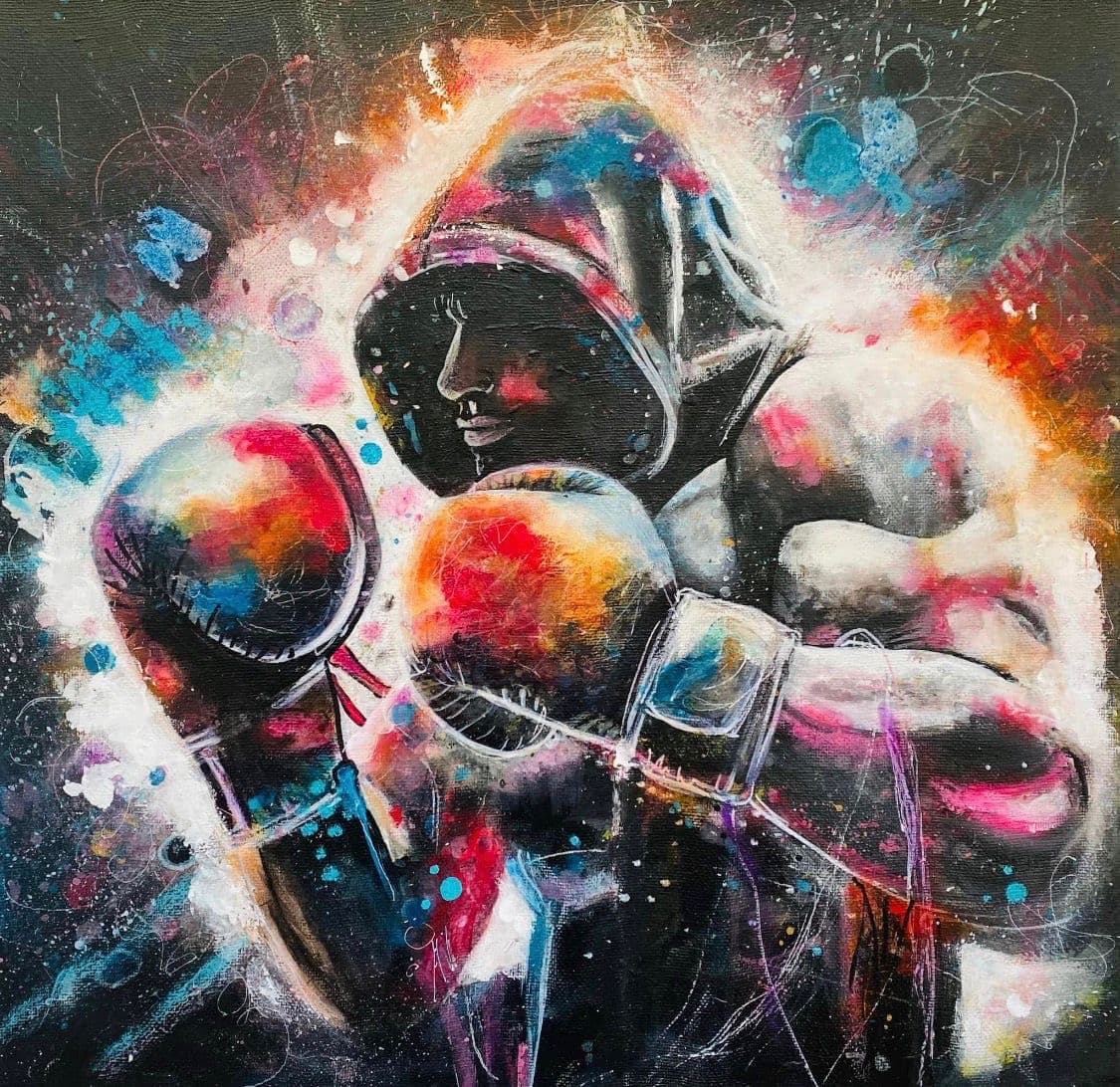 Naturgemälde Lavendelfeld