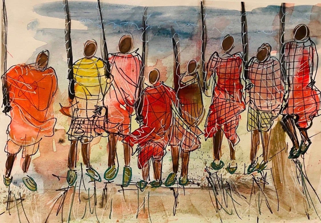 Naturgemälde Bienensommer