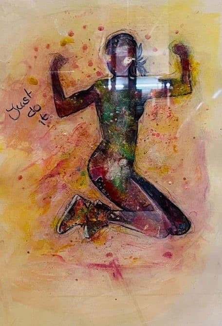 Floralgemälde Rosentraum